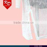 Latest Lace Hollow Floral Pattern Ladies Tops for Leggings thumbnail-5