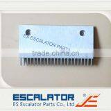 YS017B313-S01 Escalator Aluminum Comb Plate 14T For Mitsubishi Escalator Spare Parts