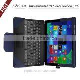 Business Blue Detached Tablet Keyboard Cover for Microsoft Surface Pro 4 Leather Case thumbnail-3