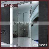 Frameless Sliding Glass Folding Door System