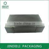 Luxury Black Empty Cosmetic Box Packaging