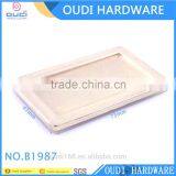 Eco Friendly Shiny Light Gold Custom Logo Decorative Bag Accessories thumbnail-2