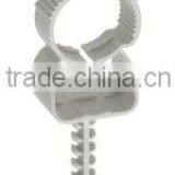 Saddle Clip With Anchor INsert Clip of TOP UP is Plastic Pipe Holder thumbnail-1