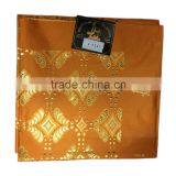 Orange Embroidery Women Head Tie / African Fashion Gele Fabric / Cotton Sego Wholesale Quality Choice thumbnail-1