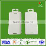Wholesale Eco-friendly 100% Biodegradable Sugarcane Fiber Thermoforming Bagasse Pulp Moulding Process Phone Case Packaging Tray