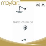 Good quality chrome plated side mounted bath shower mixer