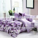 100% polyester high quality 4pcs flannel bedsheet set
