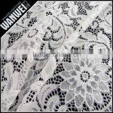 Chrysanthemum Flower Elastic Bright Fabric Manufactur Selling Spandex Nylon Lace Fabric Wholesale K-166 thumbnail-5