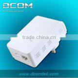 200M Wallmount Powerline Ethernet Adapter Network Bridge(Wall Plug PLC,Homeplug)