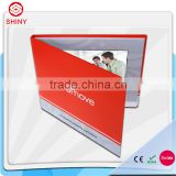 Hot sale 10.1" lcd sex hd promotional video card ,hard cover lcd video book ,custom logo video greeting card