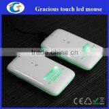 Custom Laser Engraved Logo Wired Pocket Mouse Gift Set Promotional