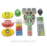 customized silicon&plastic keypads,plastic calculator button,plastic keypads