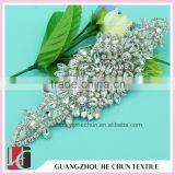 HC-0196 Iron On Bride Wedding Dress AB Crystal Rhinestone Appliques,China Wholesale Applique Quality Choice