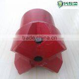 Mining Drill Spare Parts H25, R25, R28, R32 Chisel Bit / Steel Cross Type Bit