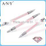 ANY Nail Art Design Beauty Clay Sculpture Rhinstone Nail Art Acrylic Brush 3D Silicone Pen                        
                                                Quality Choice