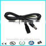 12v Ul2464 24awg 2.1mm dc Male to Female Cable thumbnail-2