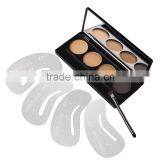 4 Color Matching Eyebrow,draw the More Dimensional Eye Shape, With Delicate Power Quality, Easily Coloring, Long Lasting Makeup