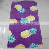 2016 Wholesale Cheaper Purple Pineapple Printed Cotton Swim Beach Towel thumbnail-2