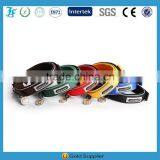 Nylon Webbing Collar for Dog With Neoprene and Velcro thumbnail-1