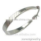 2016 Polish Finish Stainless Steel Earrings Jewelry Fashion