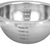 Stainless Steel Measuring Bowl