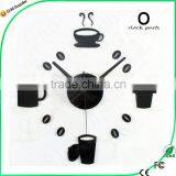 Korea Fun DIY Clock Fashion Creative Combination of High-grade Acrylic Hanging Clock Happy Leisure Time thumbnail-2