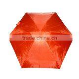 19'' Plastic Clear Mini 5 Folding Promote Umbrella