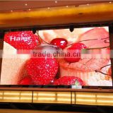 led fixed pixel screen panel p7.62 / indoor smd messege scrolling led signs for advertising