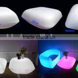 Multi Color Changing Wave Shape LED Bar Counter, Portable Bar Counter, Light up Bar Counter thumbnail-4