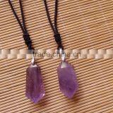 Beautiful Natural Amethyst Crystal Pendants With Different Sizes for Sale thumbnail-2