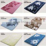 POLYACRYLIC WITH LATEX BACKING FOR TOILET BATH MAT