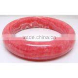 58mm Top AAAA Grade Rhodochrosite Rare Rhodochrosite Bangle thumbnail-1
