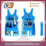 Stan Caleb Custom Digital Printing Pro Wrestling Wear, Wrestling Singlet