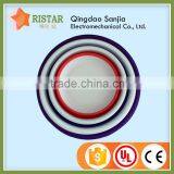 Small Round Floding Plastic Fruit Basket Convenient Water Basin thumbnail-2