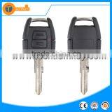 Black Plastic 2 Button Blank Remote Key Case With Left Blade Without Logo for Opel Corsa Meriva Zafira