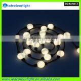 Shiny white christmas ornament balls 3D hanging led magic ball light