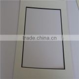 Huizhou High Quality Double Matboard/Custom Double Matboard/precut matboard passepartout