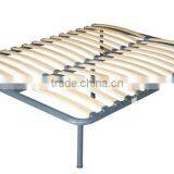 Queen size wooden slatted bed frame