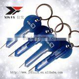 Convenient- Carrying Key Paper Cutter Knife With Circle Ring thumbnail-1