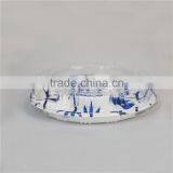 SM1-2116ZY-B 4 Compartment SGS Certification Round Tray for Sushi thumbnail-3