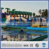 2016 New Design Giant Inflatable Obstacle Course With Water Pool Combo thumbnail-4