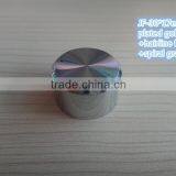 Custom Design Silver Plated Amplifier Knob Brass / Copper Adjusting Audio Amplifier Knob