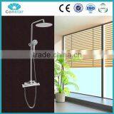 Elegant Wall Mounted Bathroom Shower Chrome Faucet thumbnail-1