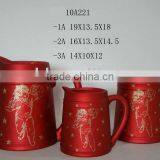 Christmas Ceramic Water Can