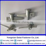wedge pins carbon steel zinc plated HDG Grade 4.8