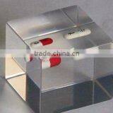 Different Clear Acrylic Oil Paperweight