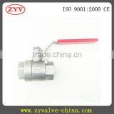 2pc Stainless Steel Full Port Screw Ends xd Ball Valve thumbnail-5