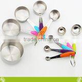 Stainless Steel Measuring Spoons With Silicone Handle,Mini Measuring Spoon Sets for Home Kitchen,Stainless Steel Cookware Set thumbnail-4