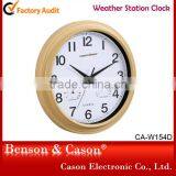 Decorative Weather Station Plastic Wall Clock thumbnail-5