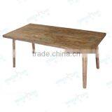 Solid Wood Table Wooden Dining Table #AWF51 thumbnail-3